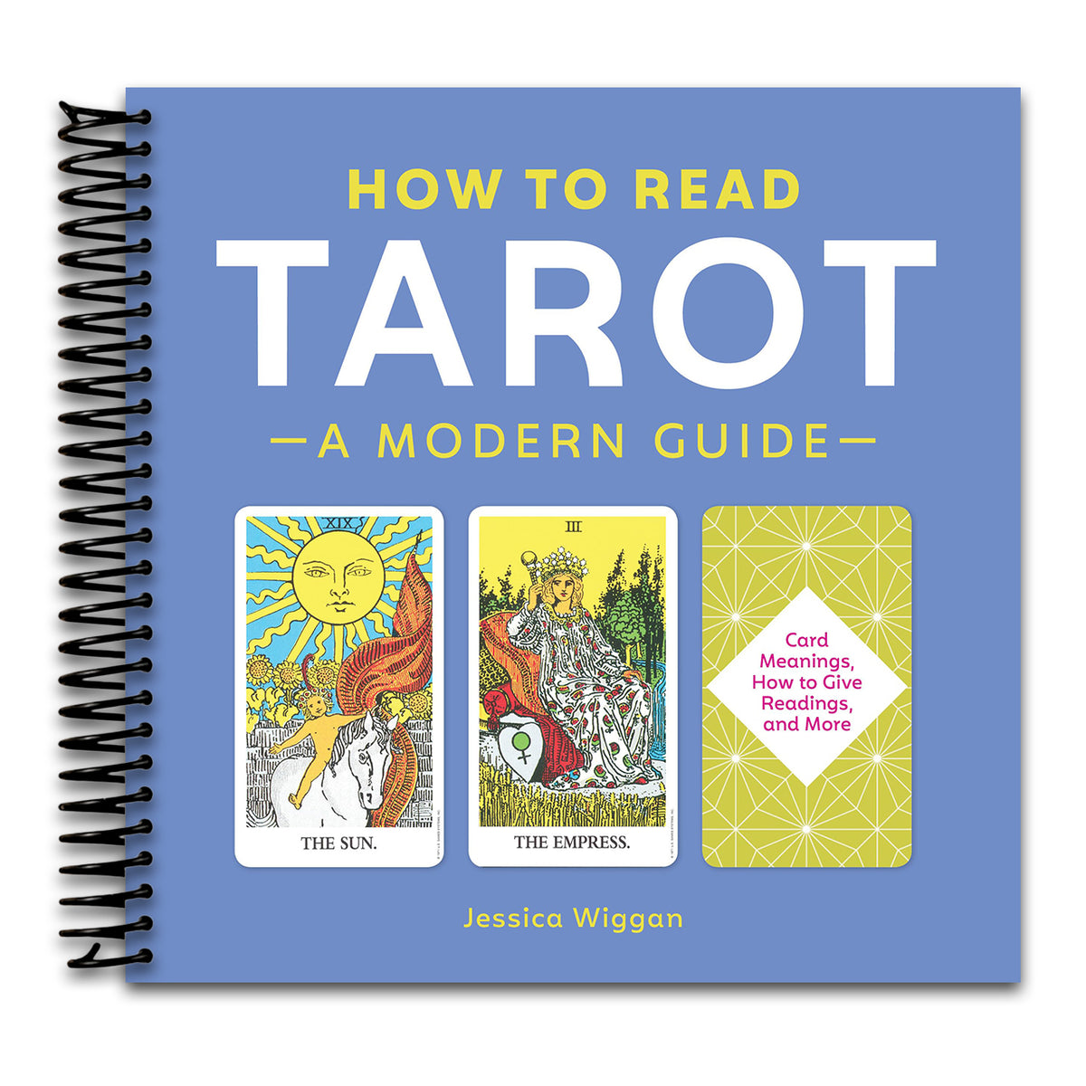 How to Read Tarot: A Modern Guide (Spiral bound) Happy Coil spiral bound book