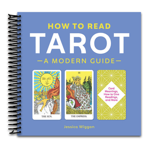 How to Read Tarot: A Modern Guide (Spiral bound) Happy Coil spiral bound book