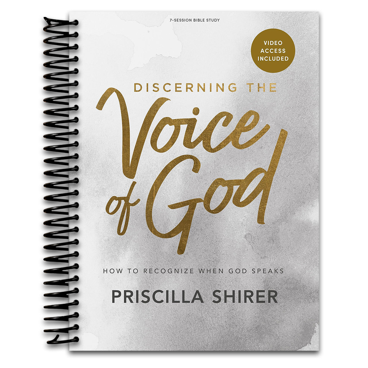 Discerning the Voice of God: How to Recognize When God Speaks - Bible Study for Women with Video Access (Spiral bound) Happy Coil spiral bound book