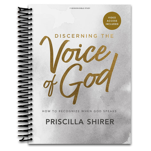 Discerning the Voice of God: How to Recognize When God Speaks - Bible Study for Women with Video Access (Spiral bound) Happy Coil spiral bound book