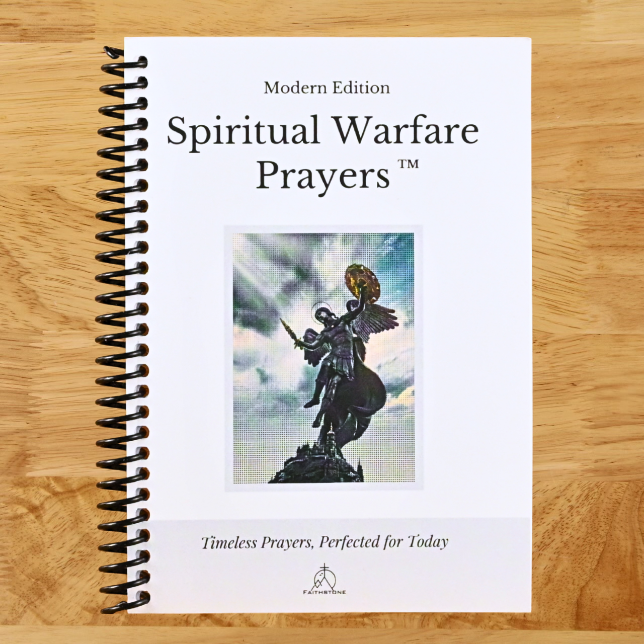 Spiritual Warfare Prayers: Modern Edition – The Original Trusted Viral Edition That Helps You Pray With Purpose, Even on Your Worst Days (Spiral bound) Happy Coil spiral bound book