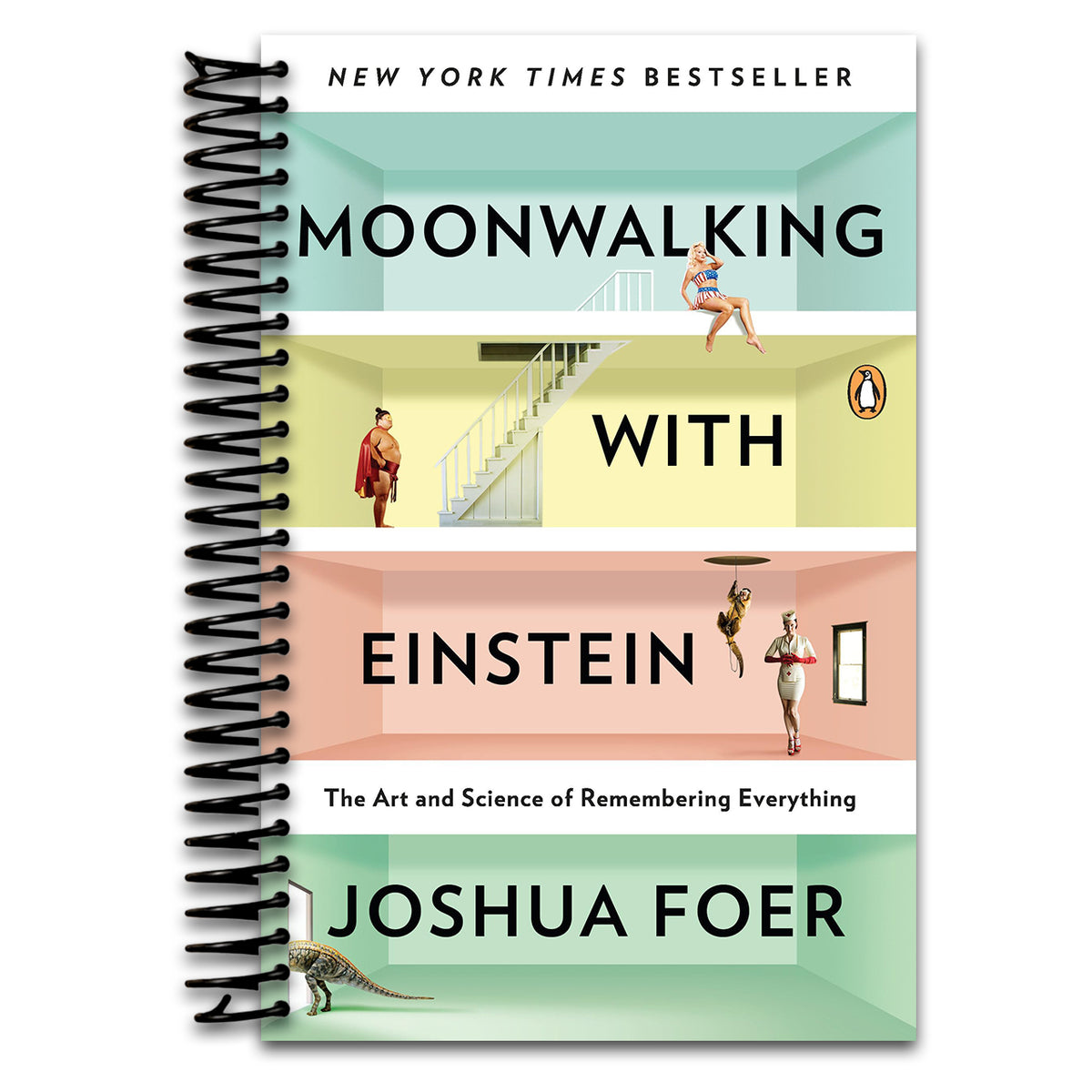 Moonwalking with Einstein: The Art and Science of Remembering Everything   (Spiral bound)