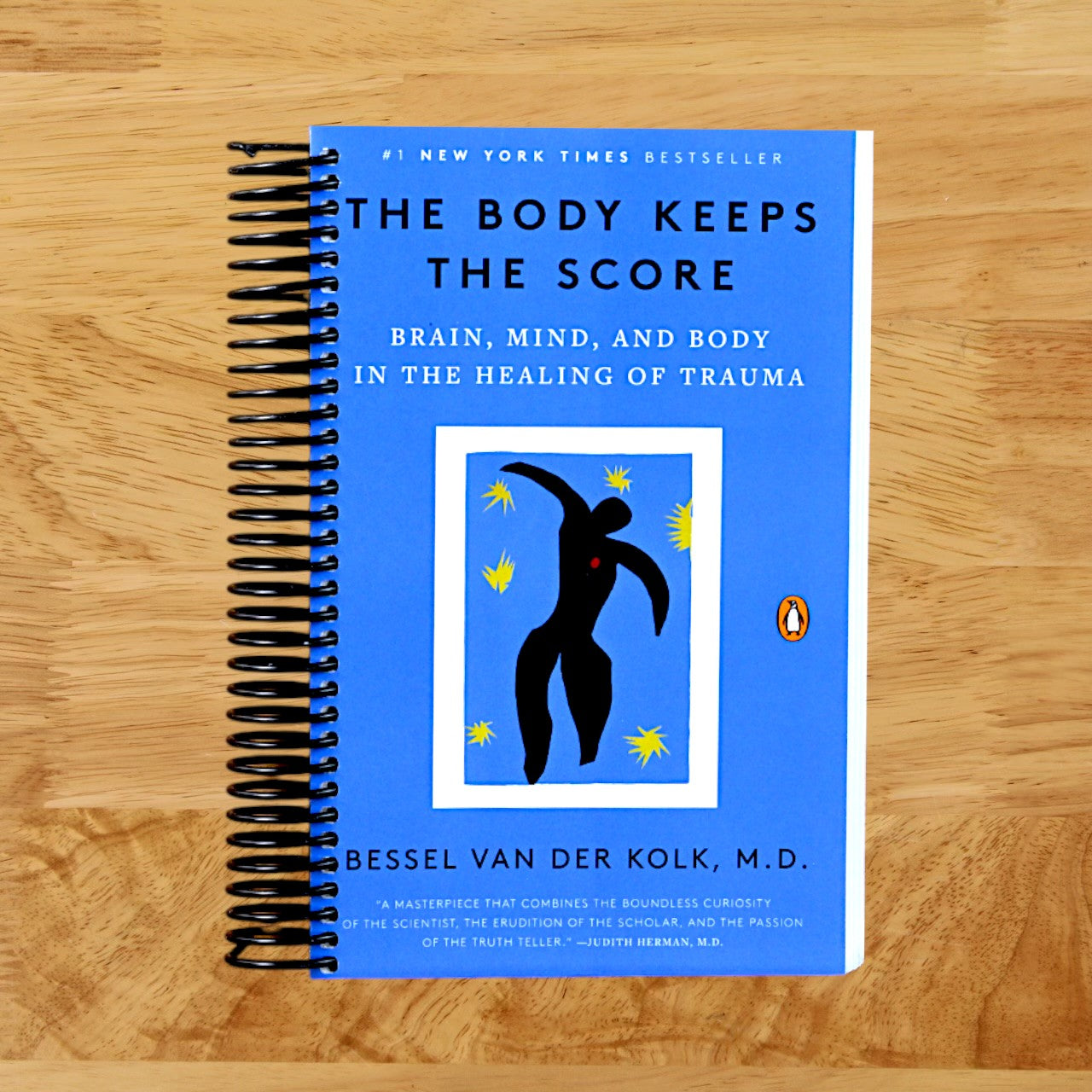 The Body Keeps the Score: Brain, Mind, and Body in the Healing of Trauma (Spiral bound) Happy Coil spiral bound book