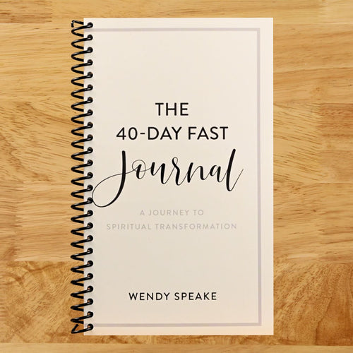 The 40-Day Fast Journal: A Journey to Spiritual Transformation (A Guided Journaling Companion Workbook) (Spiral bound) Happy Coil spiral bound book