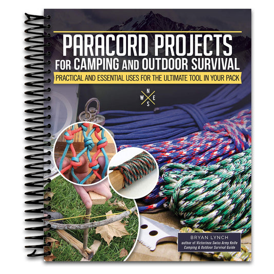 Paracord Projects for Camping and Outdoor Survival: Practical and Essential Uses for the Ultimate Tool in Your Pack (Fox Chapel Publishing) Survival Basics, 7 Ways to Carry Cordage, 60 Ways to Use It (Spiral bound) Happy Coil spiral bound book