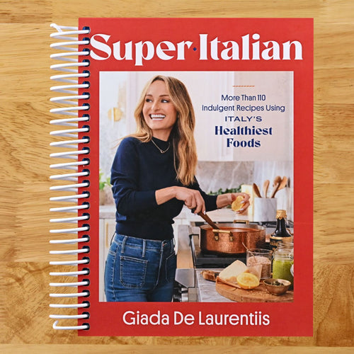 Super-Italian: More Than 110 Indulgent Recipes Using Italy's Healthiest Foods; A Cookbook (Spiral bound) Happy Coil spiral bound book