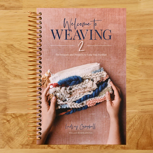 Welcome to Weaving 2: Techniques and Projects to Take You Further (Spiral bound) Happy Coil spiral bound book