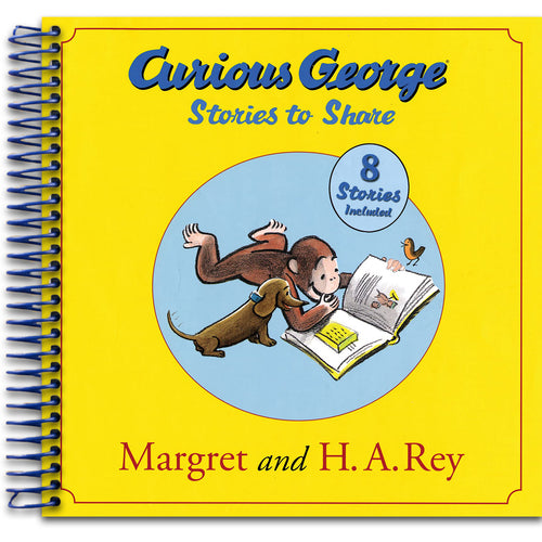 Curious George Stories to Share: A Fun Treasury of Curious George Adventures to Read Together at Home or School   (Spiral bound)