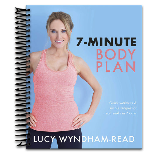 7-Minute Body Plan: Quick workouts & simple recipes for real results in 7 days, Sky/Pale blue