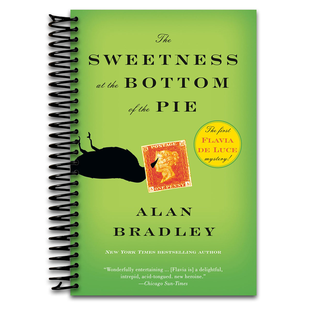 The Sweetness at the Bottom of the Pie: A Flavia de Luce Mystery (Spiral bound) Happy Coil spiral bound book