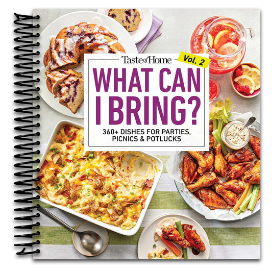 Taste of Home What Can I Bring? Vol. 2: 300 Plus Recipes for Potlucks Bake Sales and Gatherings (Taste of Home Entertaining & Potluck)   (Spiral bound)