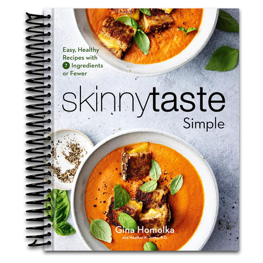 Skinnytaste Simple: Easy, Healthy Recipes with 7 Ingredients or Fewer: A Cookbook   (Spiral bound)