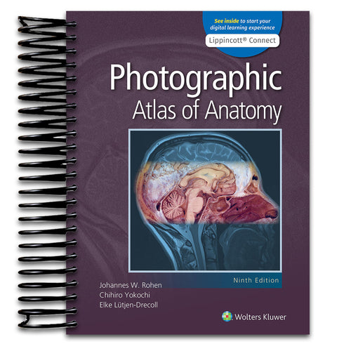 Photographic Atlas of Anatomy (Lippincott Connect) (Spiral bound) Happy Coil spiral bound book