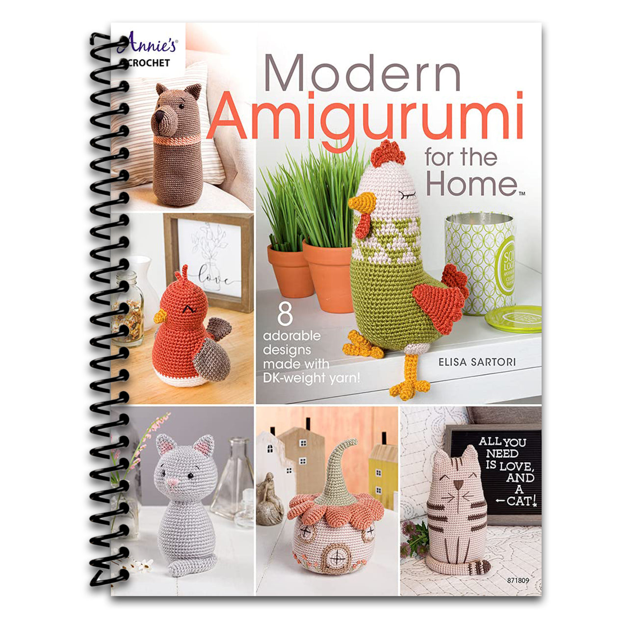 Modern Amigurumi for the Home (Spiral bound) Happy Coil spiral bound book