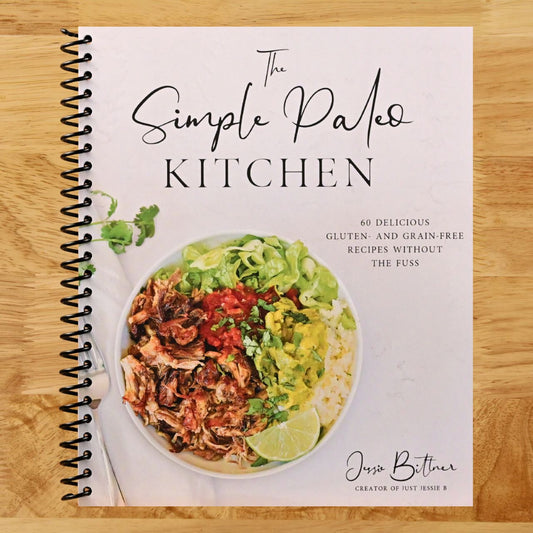 The Simple Paleo Kitchen: 60 Delicious Gluten- and Grain-Free Recipes Without the Fuss (Spiral bound) Happy Coil spiral bound book