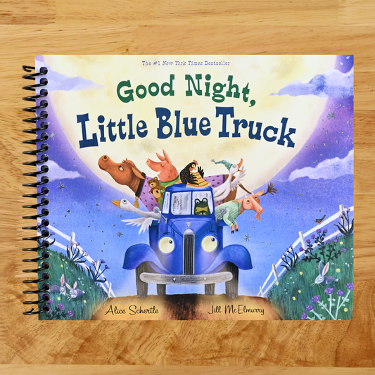 Good Night, Little Blue Truck: A Gentle Bedtime Farm Story About Friendship for Children (Ages 4‚Äì8)   (Spiral bound)