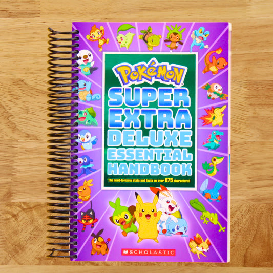 Super Extra Deluxe Essential Handbook: The Need-to-Know Stats and Facts on Over 875 Characters (Pok?©mon)  (Spiral bound)