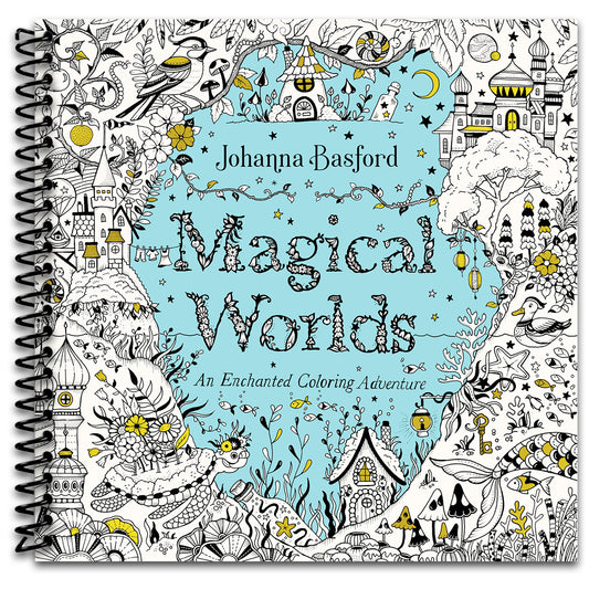 Magical Worlds: An Enchanted Coloring Adventure