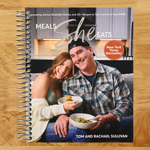 Meals She Eats: Empowering Advice, Relatable Stories, and Over 25 Recipes to Take Control of Your PCOS (Spiral bound) Happy Coil spiral bound book