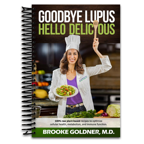 Goodbye Lupus, Hello Delicious: Hyper-Nourishing Recipes to Reverse Autoimmune Diseases With Supermarket Foods (Spiral bound) Happy Coil spiral bound book