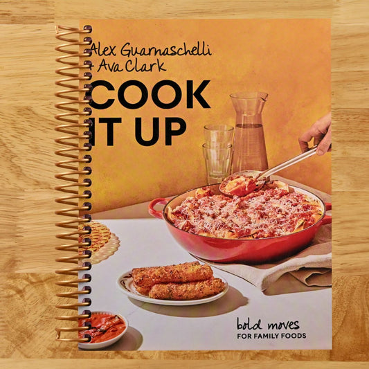 Cook It Up: Bold Moves for Family Foods: A Cookbook (Spiral bound) Happy Coil spiral bound book