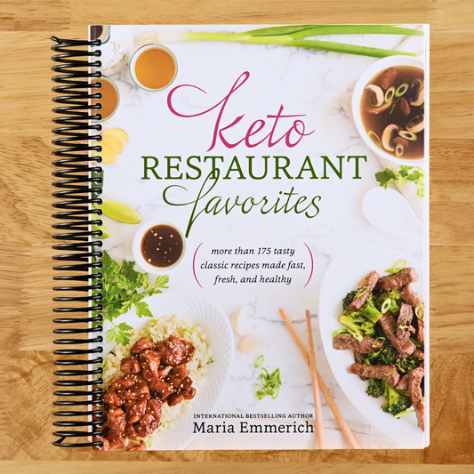 Keto Restaurant Favorites: More than 175 Tasty Classic Recipes Made Fast, Fresh, and Healthy (Spiral bound) Happy Coil spiral bound book