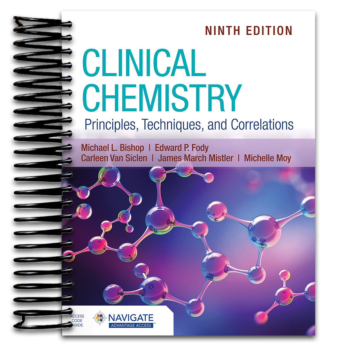 Clinical Chemistry: Principles, Techniques, and Correlations (Spiral bound) Happy Coil spiral bound book