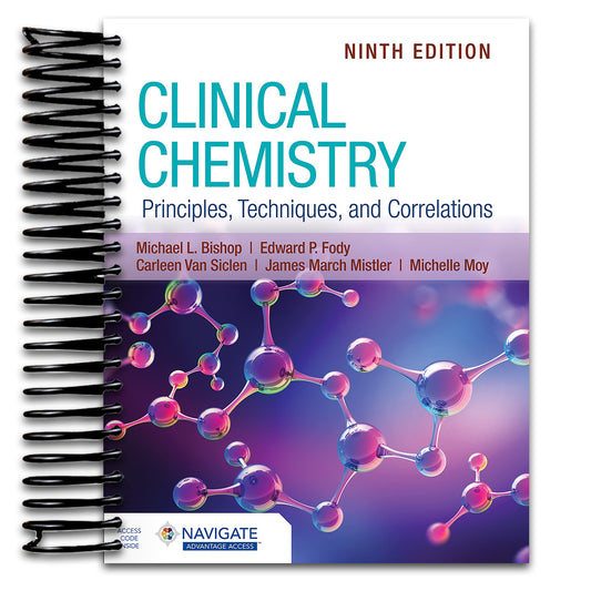 Clinical Chemistry: Principles, Techniques, and Correlations (Spiral bound) Happy Coil spiral bound book