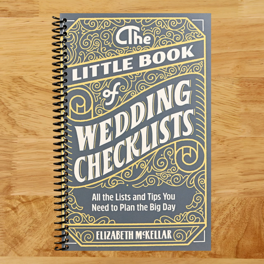 The Little Book of Wedding Checklists: All the Lists and Tips You Need to Plan the Big Day (Spiral bound) Happy Coil spiral bound book