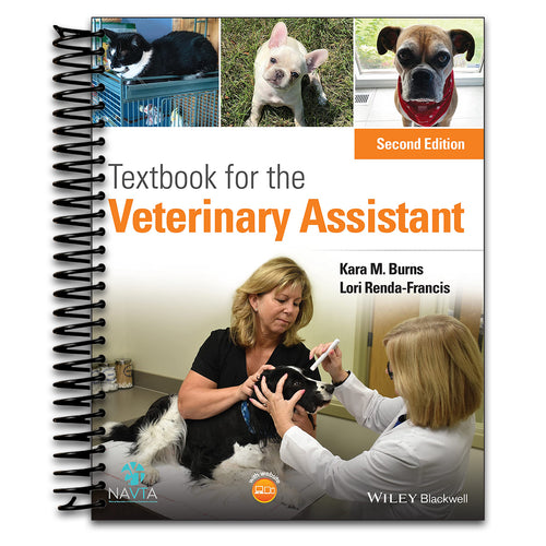 Textbook for the Veterinary Assistant, 2nd Edition (Spiral bound) Happy Coil spiral bound book