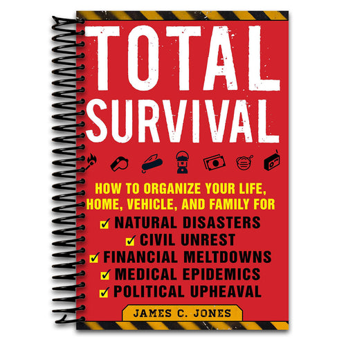 Total Survival: How to Organize Your Life, Home, Vehicle, and Family for Natural Disasters, Civil Unrest, Financial Meltdowns, Medical Epidemics, and Political Upheaval (Spiral bound) Happy Coil spiral bound book