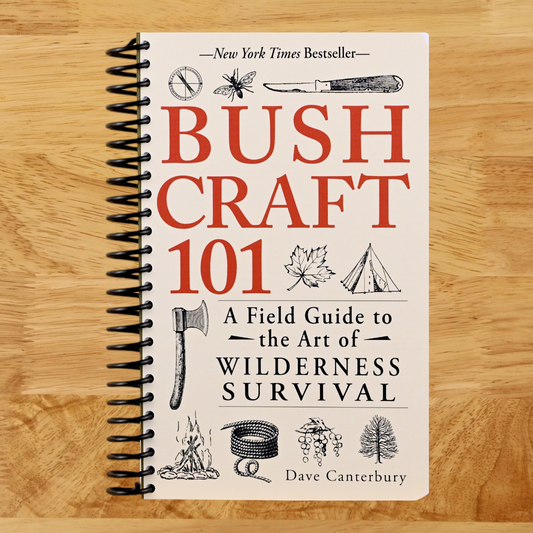 Bushcraft 101: A Field Guide to the Art of Wilderness Survival (Bushcraft Survival Skills Series)   (Spiral bound)