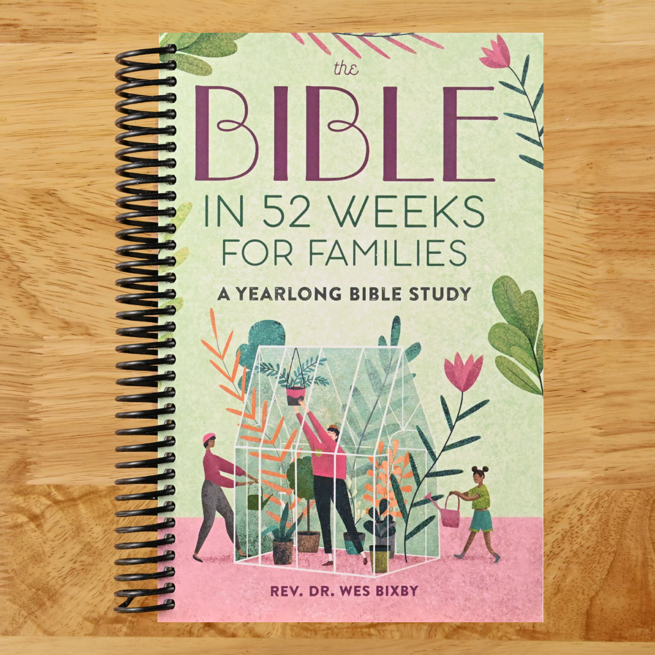 The Bible in 52 Weeks for Families: A Yearlong Bible Study (Spiral bound) Happy Coil spiral bound book