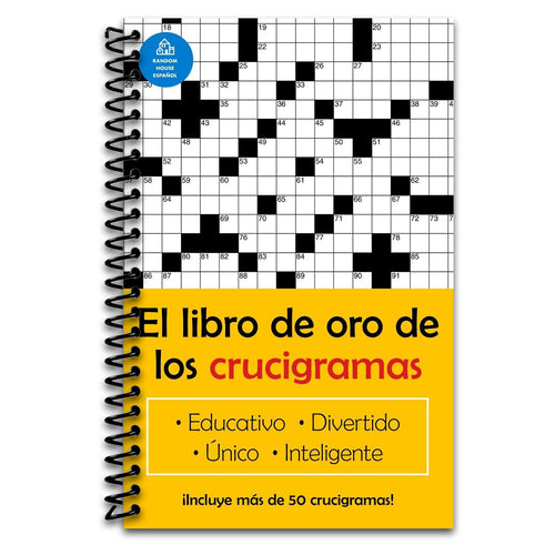 El libro de oro de los crucigramas / The Golden Book of Puzzles (Spanish Edition)   (Spiral bound)
