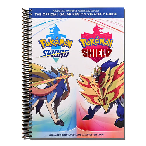 Pokémon Sword & Pokémon Shield: The Official Galar Region Strategy Guide   (Spiral bound)