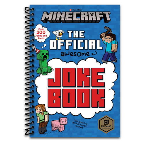 Minecraft: The Official Joke Book (Minecraft)   (Spiral bound)
