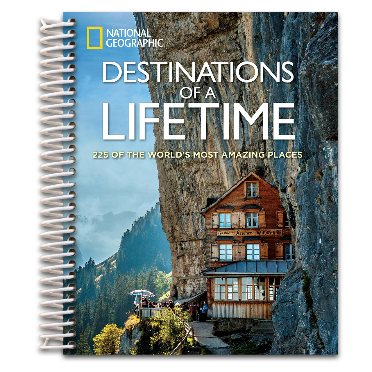 Destinations of a Lifetime: 225 of the World's Most Amazing Places (Spiral bound) Happy Coil spiral bound book