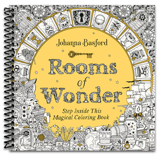 Rooms of Wonder: Step Inside This Magical Coloring Book