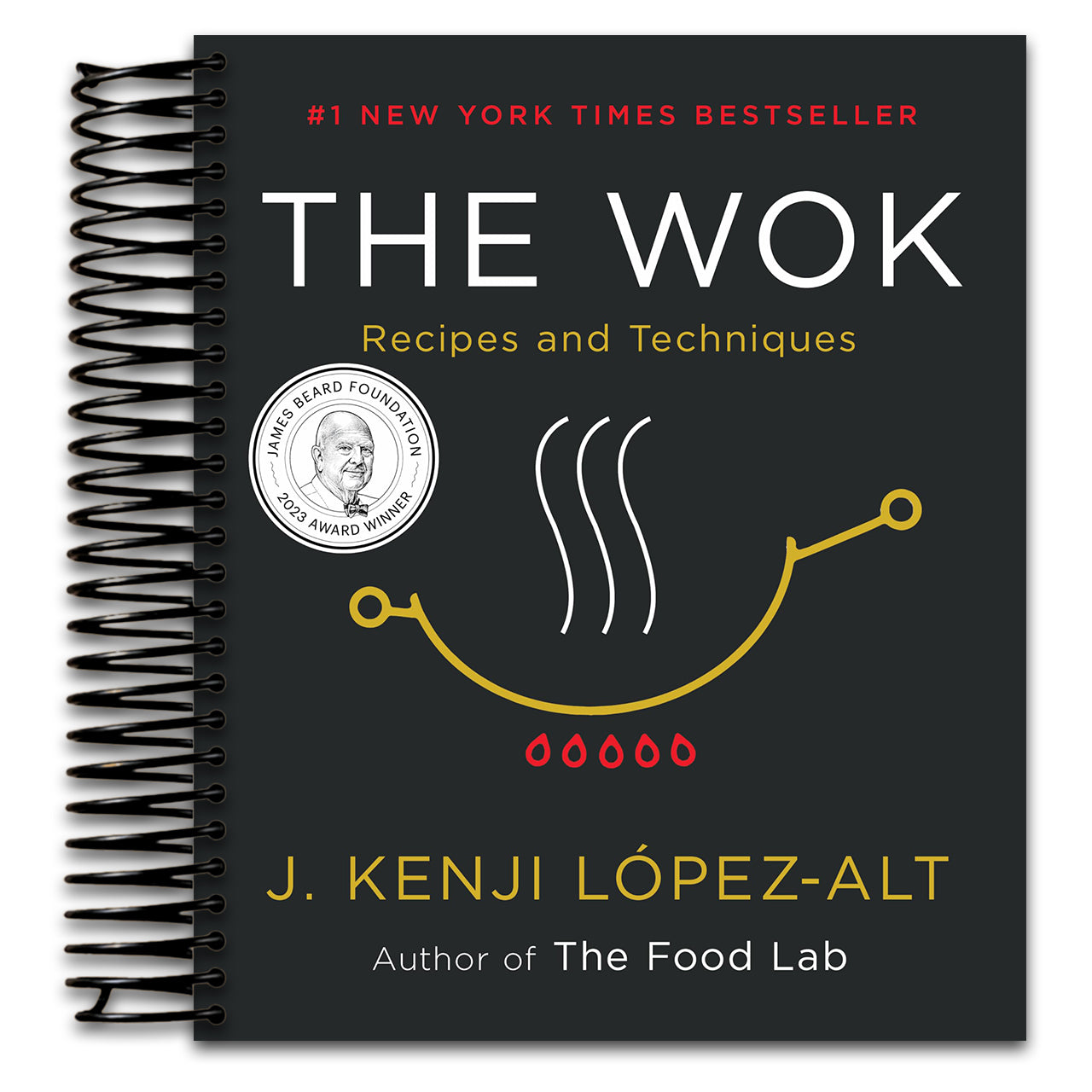 The Wok: Recipes and Techniques (Spiral bound) Happy Coil spiral bound book