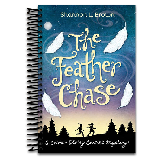 The Feather Chase (Crime-Solving Cousins Mysteries Book 1)   (Spiral bound)