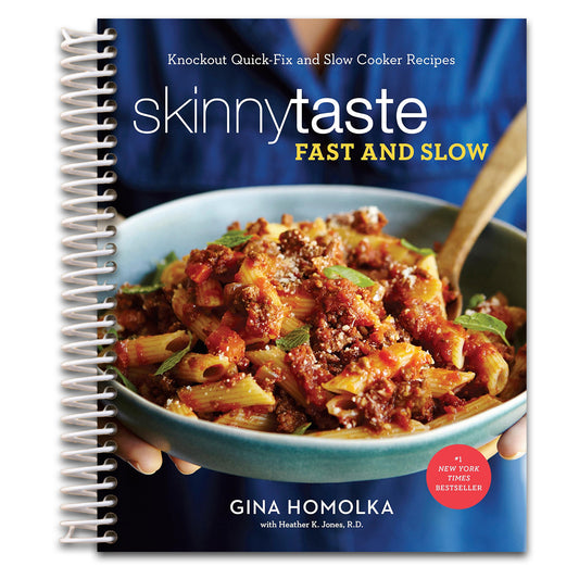 Skinnytaste Fast and Slow: Knockout Quick-Fix and Slow Cooker Recipes: A Cookbook (Spiral bound) Happy Coil spiral bound book