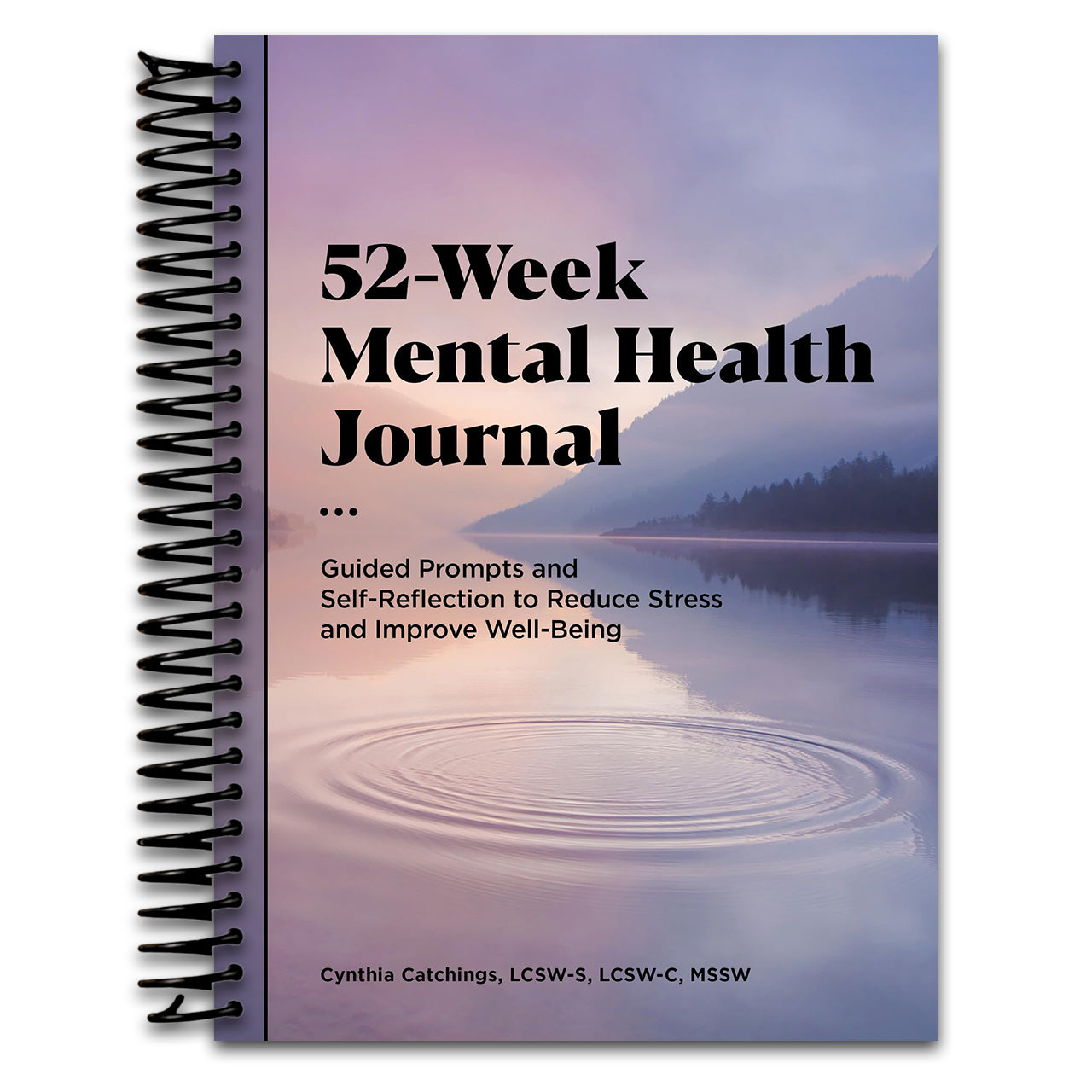 52-Week Mental Health Journal: Guided Prompts and Self-Reflection to Reduce Stress and Improve Well-Being (Spiral bound) Happy Coil spiral bound book
