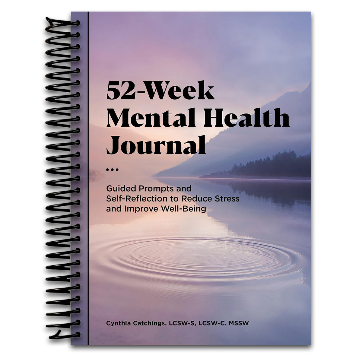 52-Week Mental Health Journal: Guided Prompts and Self-Reflection to Reduce Stress and Improve Well-Being (Spiral bound) Happy Coil spiral bound book