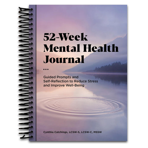 52-Week Mental Health Journal: Guided Prompts and Self-Reflection to Reduce Stress and Improve Well-Being (Spiral bound) Happy Coil spiral bound book