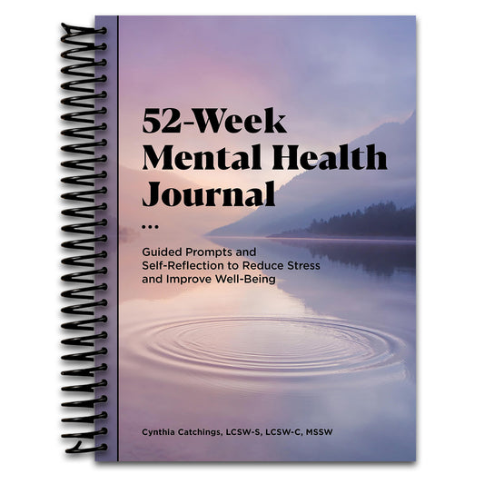 52-Week Mental Health Journal: Guided Prompts and Self-Reflection to Reduce Stress and Improve Well-Being (Spiral bound) Happy Coil spiral bound book