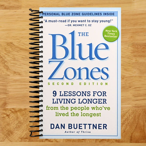 The Blue Zones, Second Edition: 9 Lessons for Living Longer From the People Who've Lived the Longest (Spiral bound) Happy Coil spiral bound book