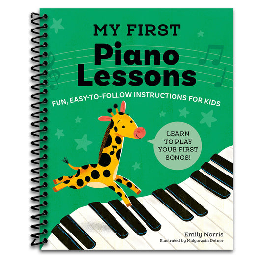 My First Piano Lessons: Fun, Easy-to-Follow Instructions for Kids (My First Piano Books)   (Spiral bound)