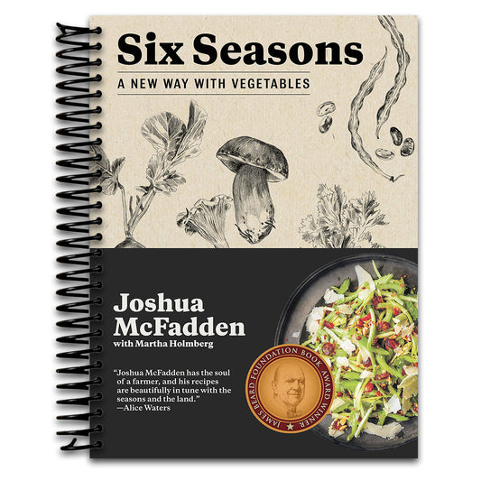 Six Seasons: A New Way with Vegetables (Spiral bound) Happy Coil spiral bound book