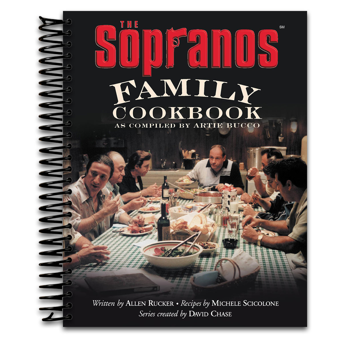 The Sopranos Family Cookbook: As Compiled by Artie Bucco   (Spiral bound)