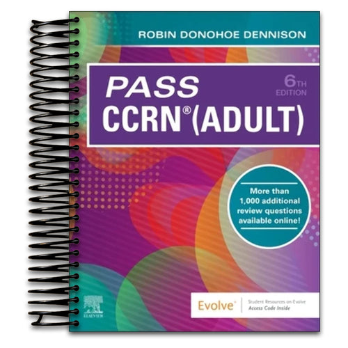 Pass CCRN® (Adult) (Spiral bound) Happy Coil spiral bound book